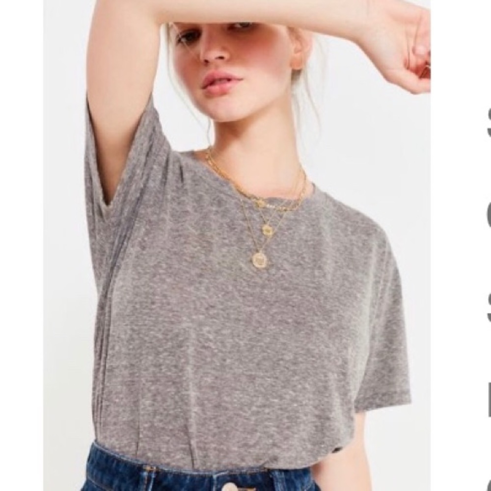 Dark Gray Urban Outfitters T-Shirt